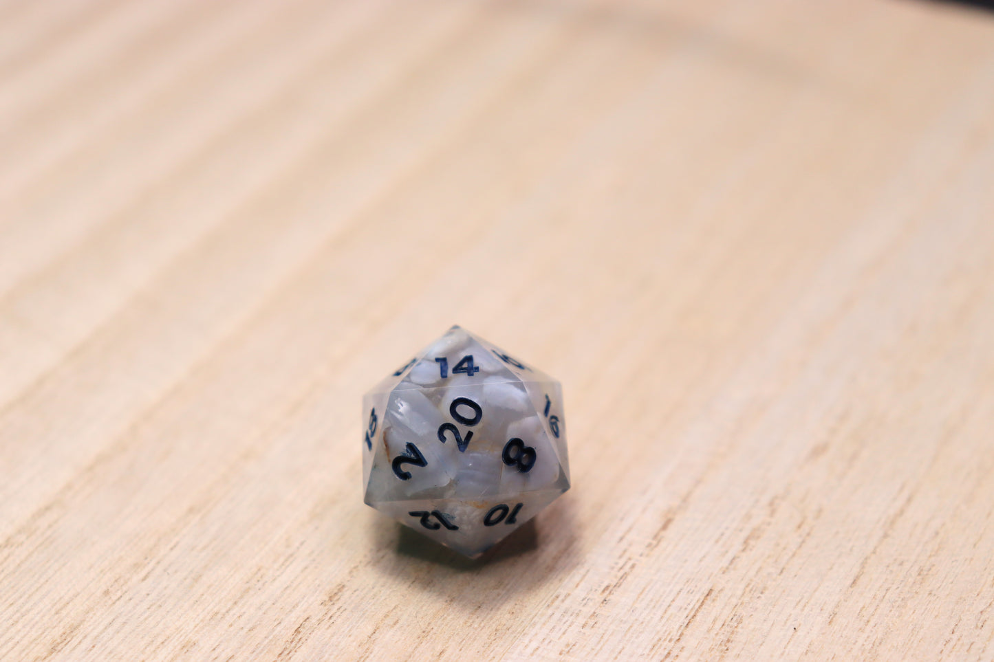 Crystal Dice BLUE LACE AGATE