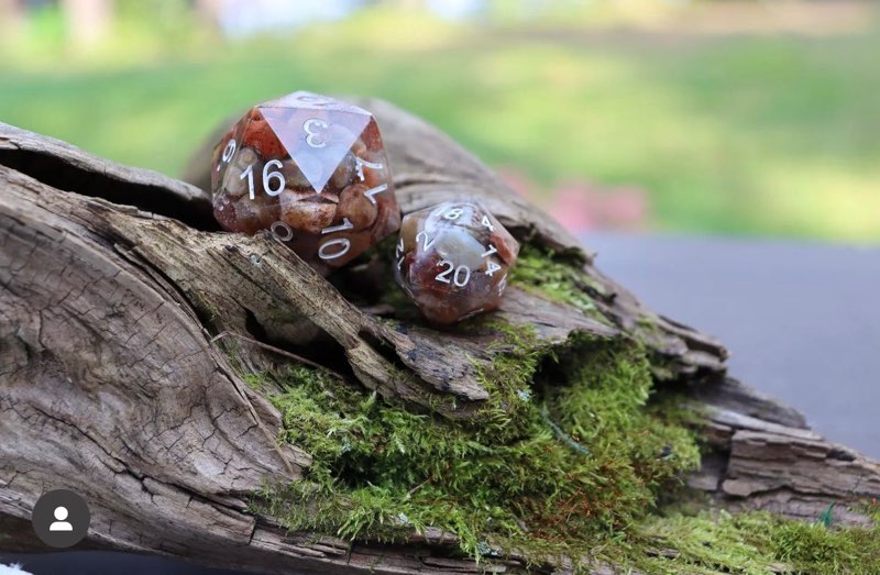 Crystal Dice LAKE SUPERIOR AGATE