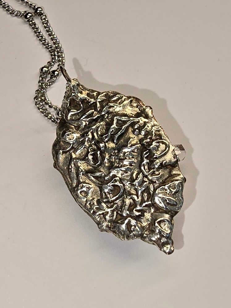Thunder Bay Amethyst Crystal Garden Pendant