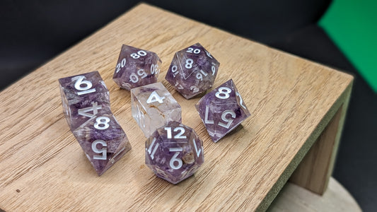 Dice, Amethyst